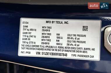 Седан Tesla Model 3 2024 в 