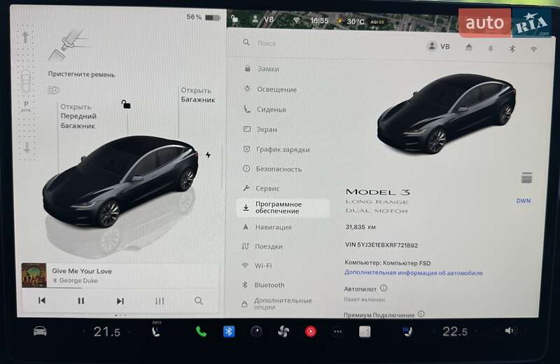 Седан Tesla Model 3 2024 в Дніпрі