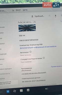 Седан Tesla Model 3 2024 в 