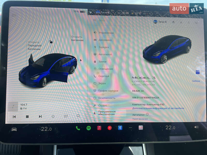 Седан Tesla Model 3 2019 в Кривом Роге фото 21 Седан Tesla Model 3 2019 в Кривом Роге