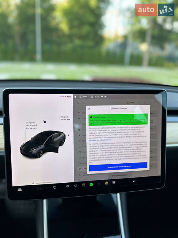 Седан Tesla Model 3 2019 в Харькове