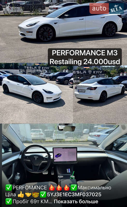 Седан Tesla Model 3 2021 в 