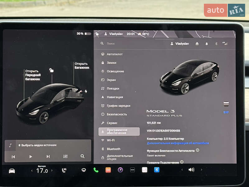 Седан Tesla Model 3 2019 в Львові