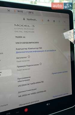 Седан Tesla Model 3 2021 в 