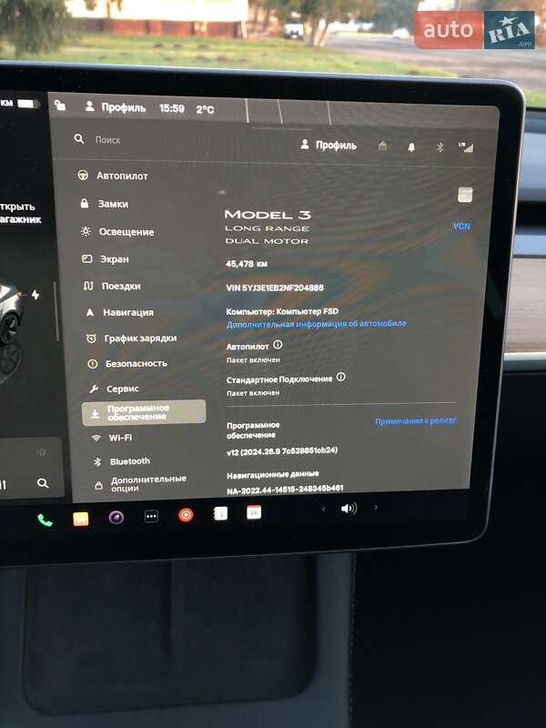 Седан Tesla Model 3 2022 в Луцке