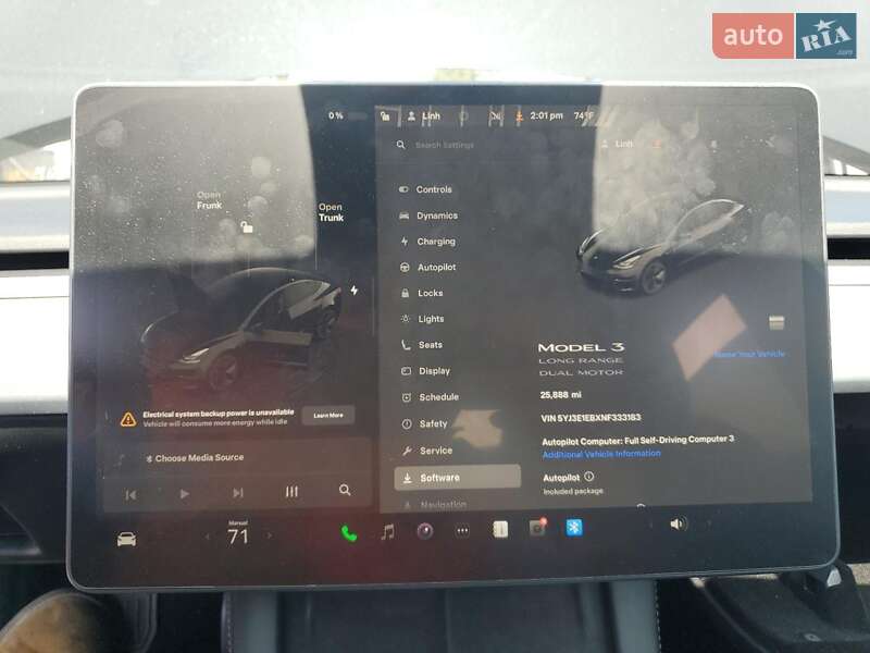 Седан Tesla Model 3 2022 в Киеве