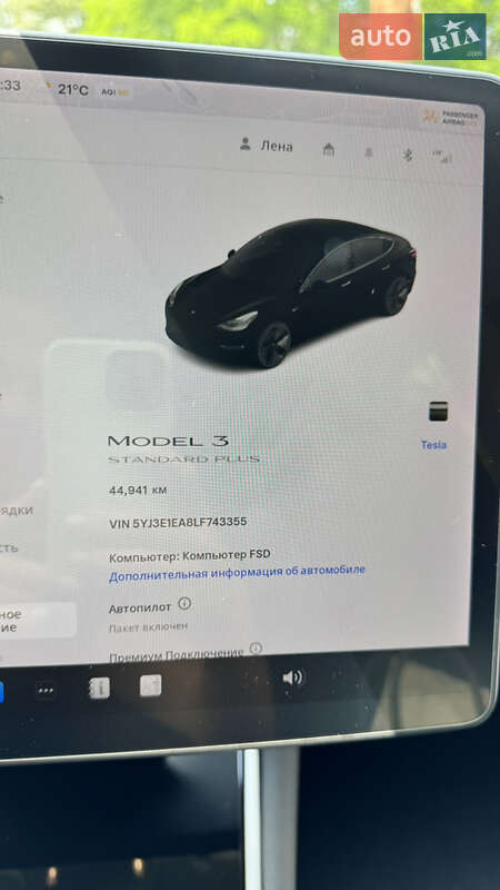 Седан Tesla Model 3 2020 в Дніпрі