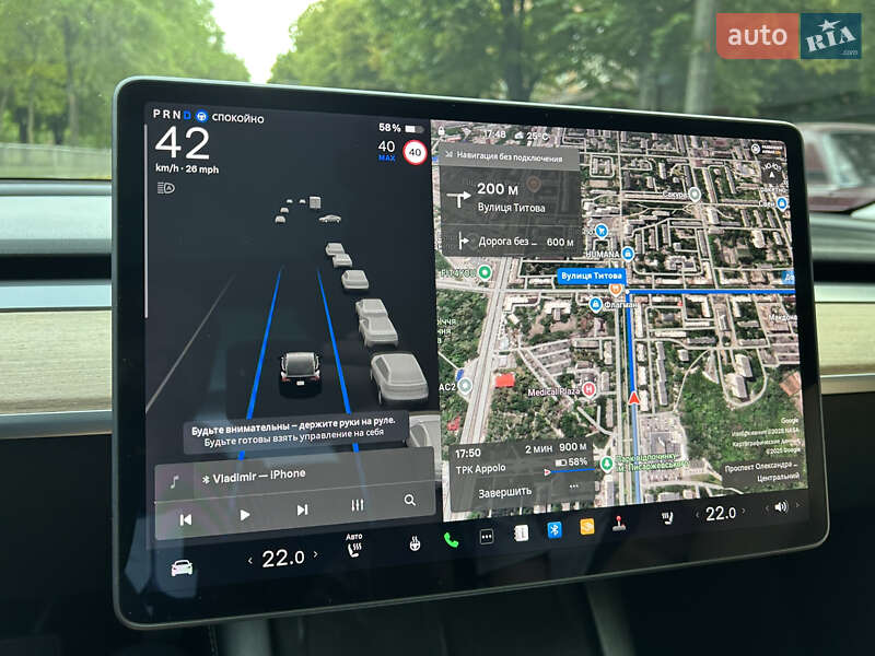 Седан Tesla Model 3 2021 в Днепре