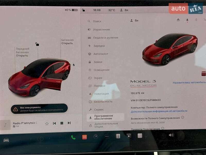 Седан Tesla Model 3 2019 в Львові