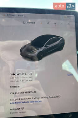Седан Tesla Model 3 2022 в 