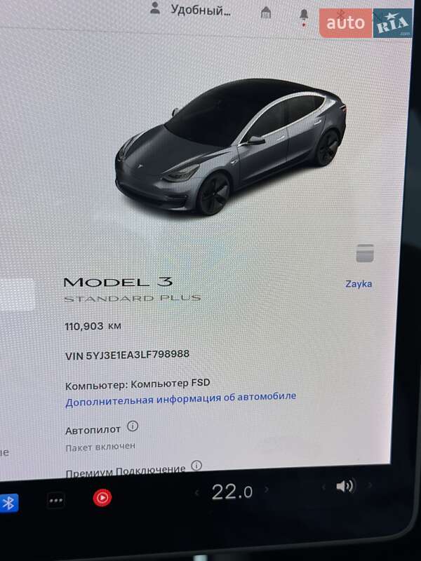 Седан Tesla Model 3 2020 в Луцке