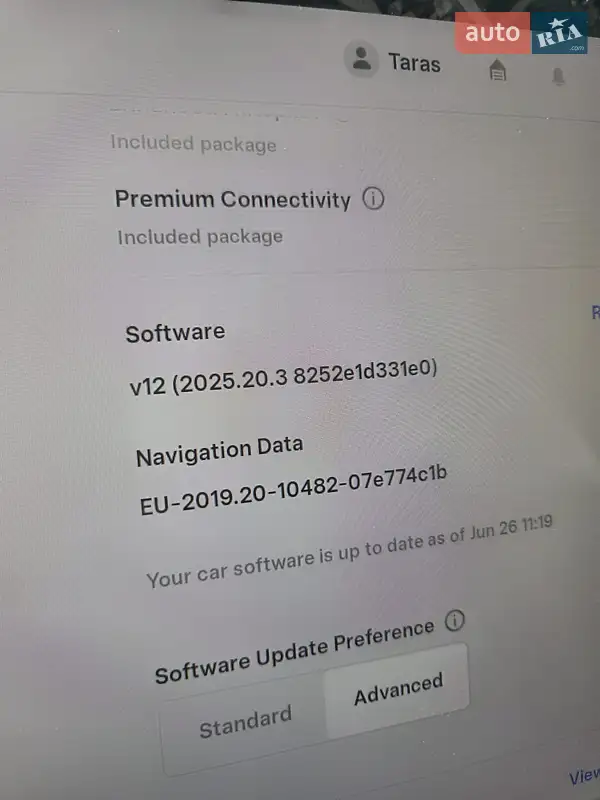 Седан Tesla Model 3 2022 в Львове документ