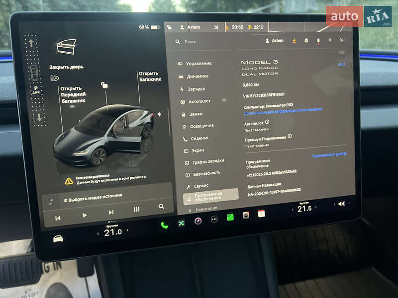 Седан Tesla Model 3 2024 в Харькове