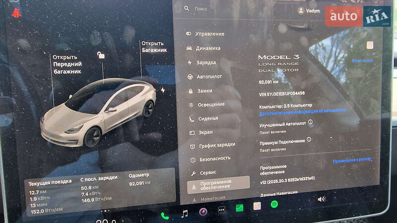 Седан Tesla Model 3 2018 в Киеве