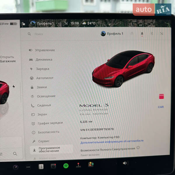 Седан Tesla Model 3 2024 в Львові