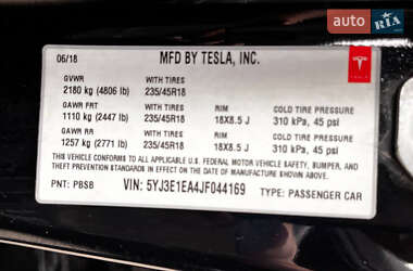 Седан Tesla Model 3 2018 в 