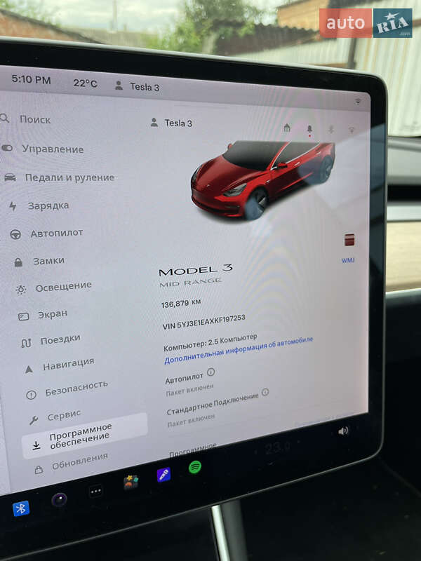 Седан Tesla Model 3 2019 в Сумах