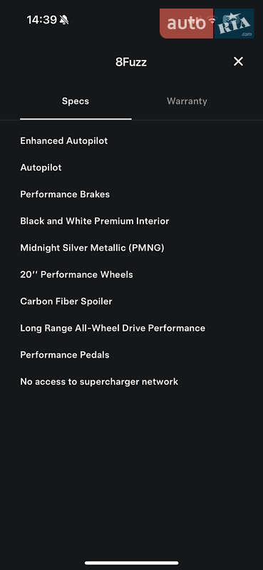 Седан Tesla Model 3 2018 в Днепре
