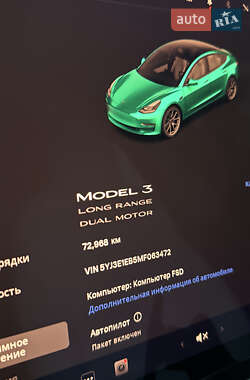 Седан Tesla Model 3 2021 в 