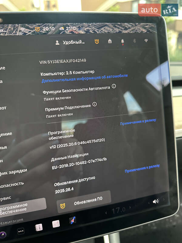 Седан Tesla Model 3 2018 в Софіївській Борщагівці