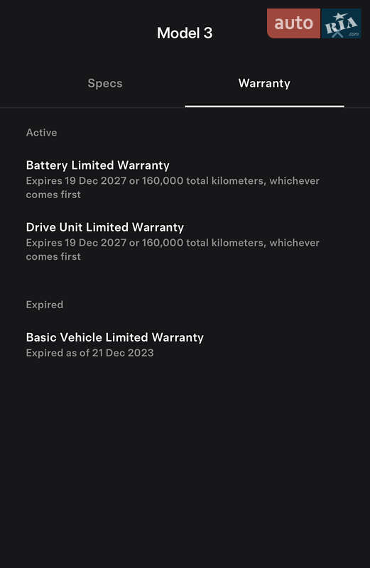 Седан Tesla Model 3 2019 в Ужгороде