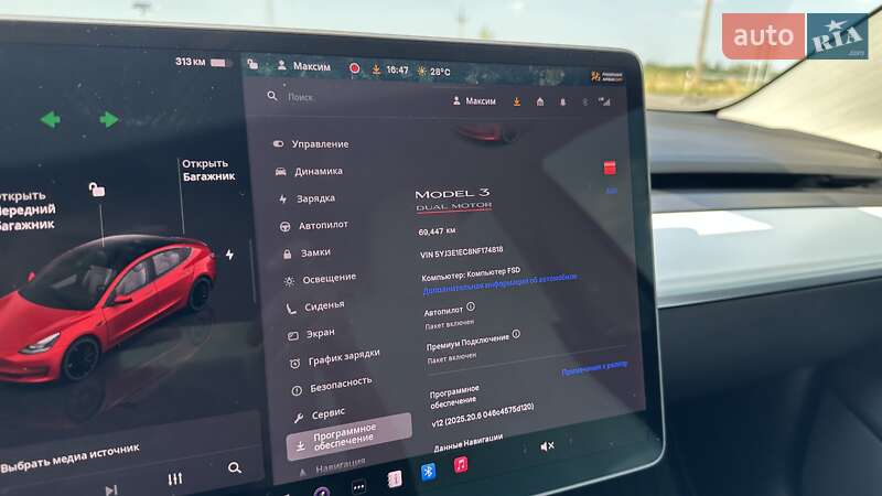 Седан Tesla Model 3 2022 в Жовкві