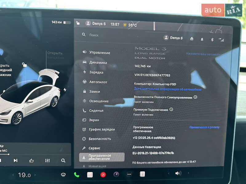 Седан Tesla Model 3 2019 в Києві