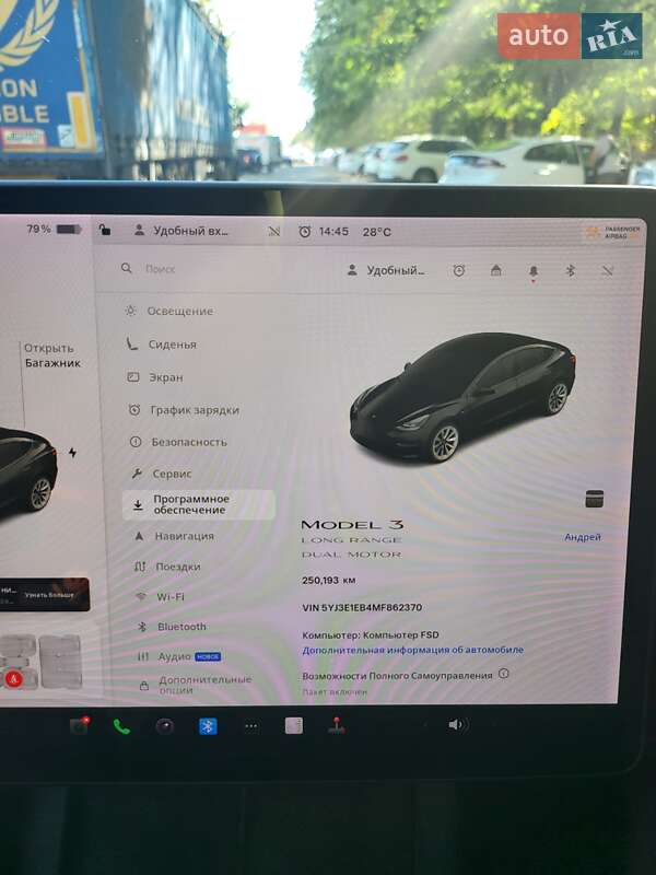 Седан Tesla Model 3 2020 в Одессе
