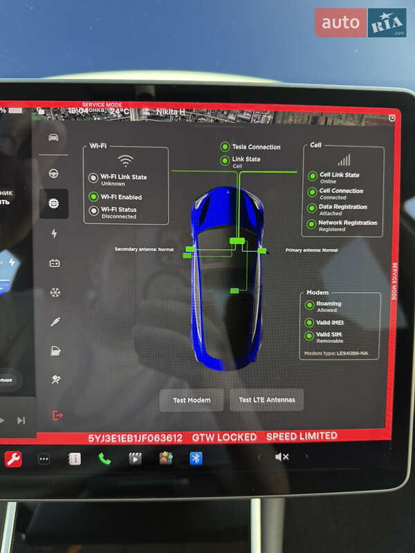 Седан Tesla Model 3 2018 в Львові