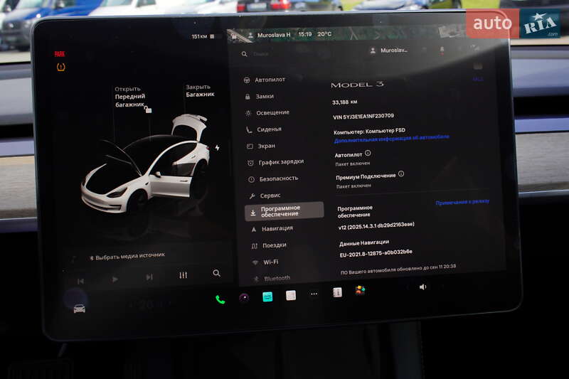 Седан Tesla Model 3 2022 в Житомирі