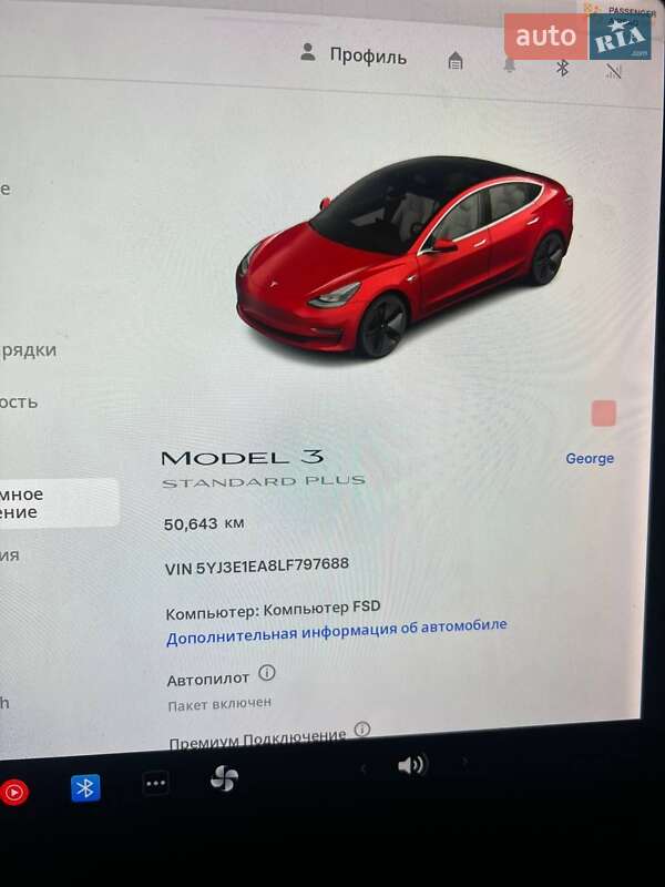 Седан Tesla Model 3 2020 в Одессе