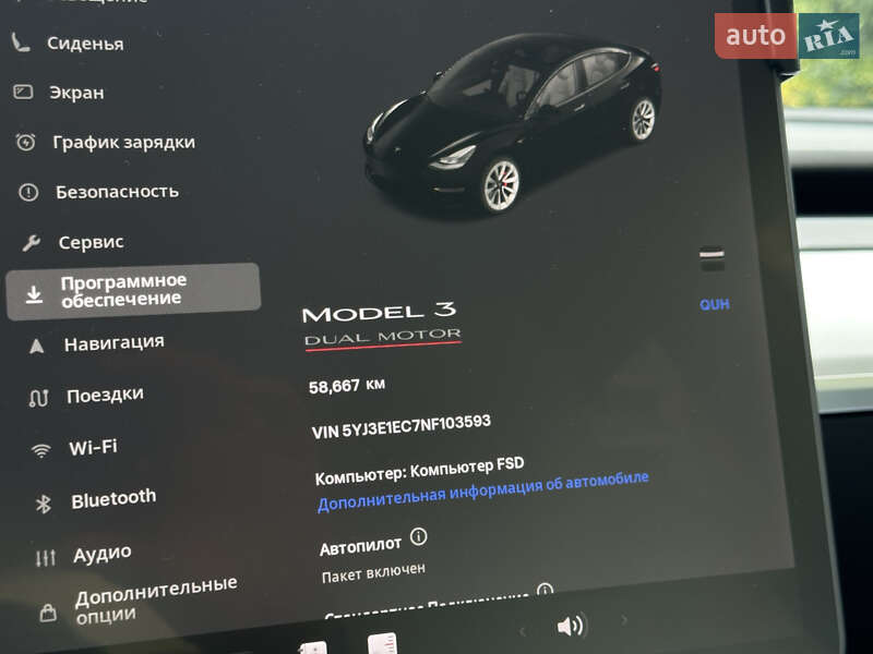 Седан Tesla Model 3 2021 в Полтаве фото 23 Седан Tesla Model 3 2021 в Полтаве
