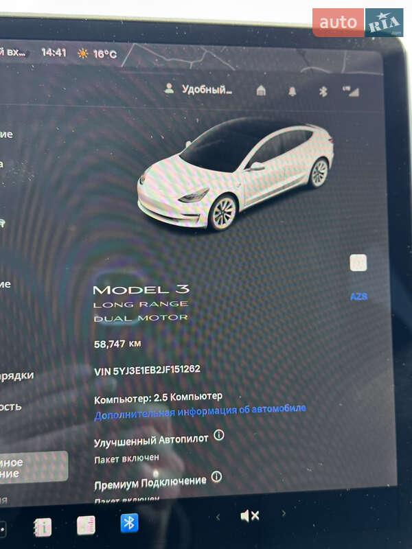 Седан Tesla Model 3 2018 в Харкові