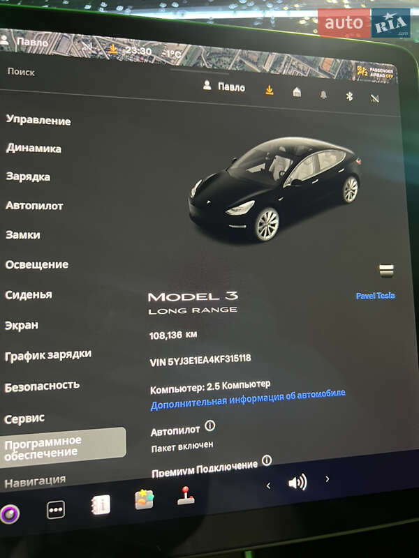 Седан Tesla Model 3 2019 в Луцке