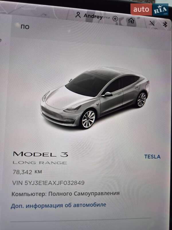 Седан Tesla Model 3 2018 в Києві
