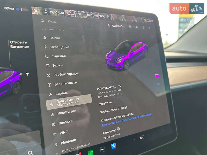 Седан Tesla Model 3 2020 в Луцьку