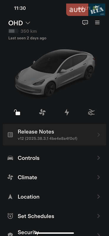 Седан Tesla Model 3 2022 в Чернигове