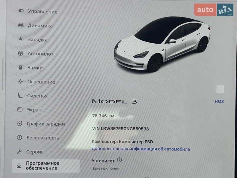Седан Tesla Model 3 2022 в Стрию фото 28 Седан Tesla Model 3 2022 в Стрию