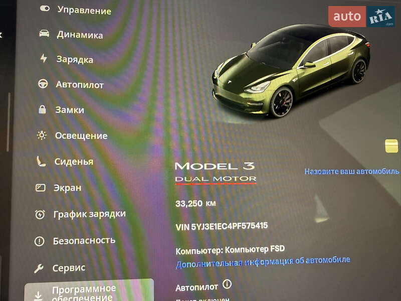 Седан Tesla Model 3 2023 в Виннице