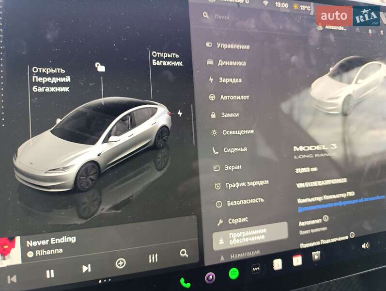 Седан Tesla Model 3 2024 в Хмельницькому фото 14 Седан Tesla Model 3 2024 в Хмельницькому