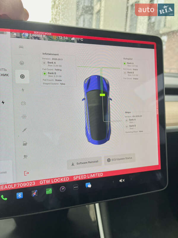 Седан Tesla Model 3 2020 в Івано-Франківську