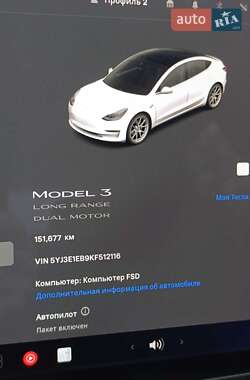 Седан Tesla Model 3 2019 в Одессе