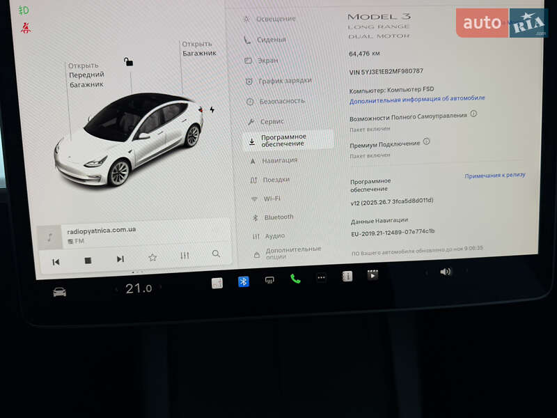 Седан Tesla Model 3 2021 в Киеве фото 20 Седан Tesla Model 3 2021 в Киеве