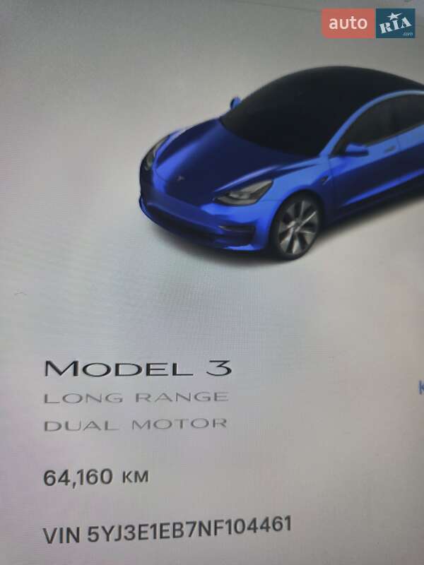 Седан Tesla Model 3 2021 в Ивано-Франковске фото 18 Седан Tesla Model 3 2021 в Ивано-Франковске