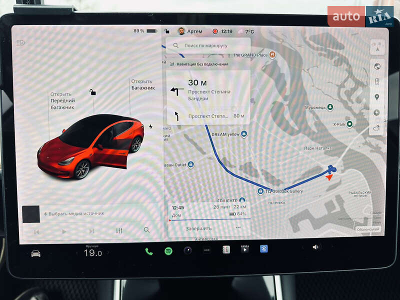 Седан Tesla Model 3 2019 в Києві