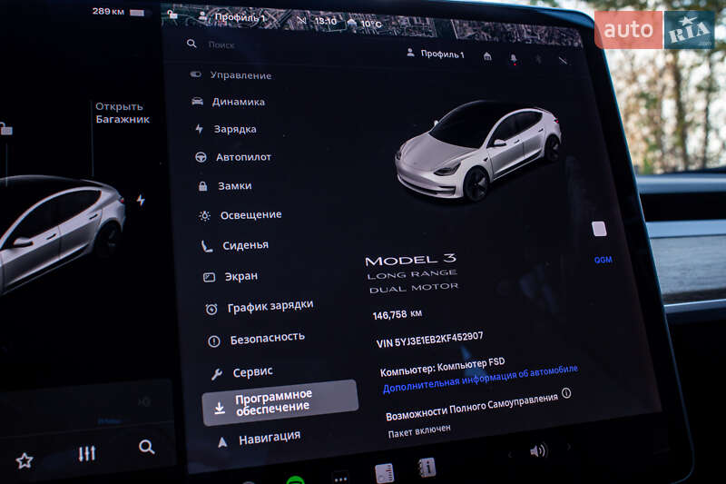 Седан Tesla Model 3 2019 в Львові