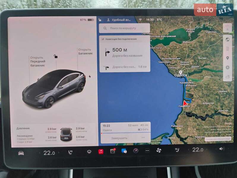 Седан Tesla Model 3 2018 в Одессе