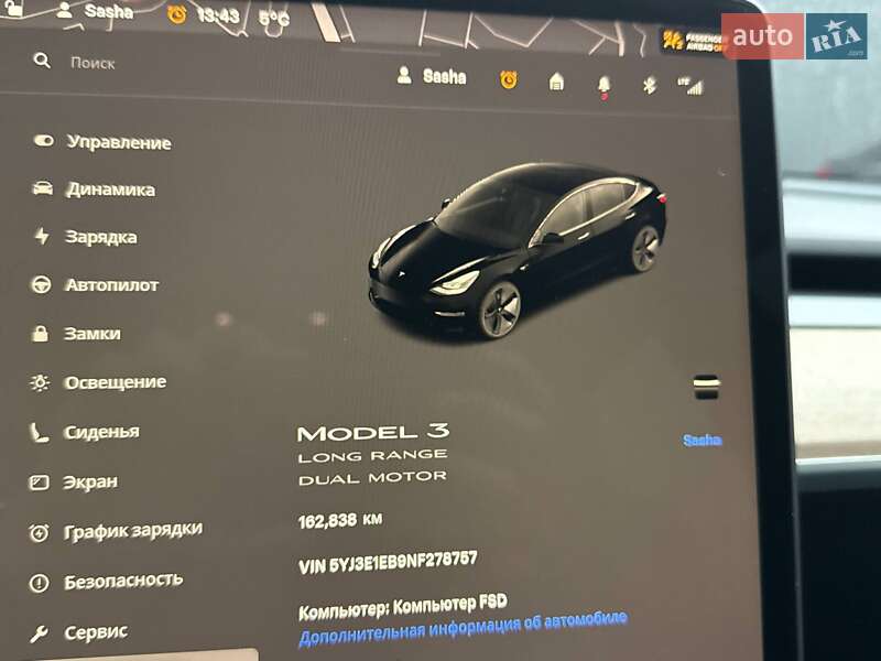 Седан Tesla Model 3 2022 в Киеве фото 20 Седан Tesla Model 3 2022 в Киеве