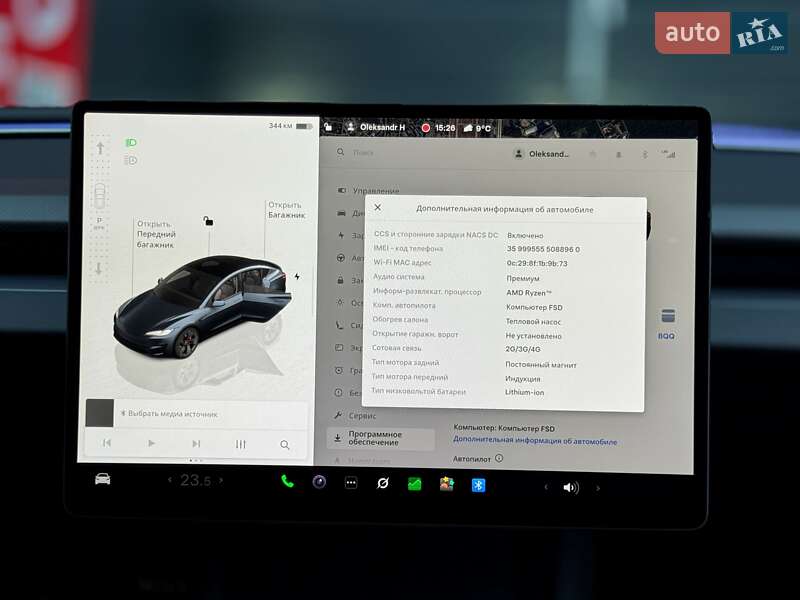 Седан Tesla Model 3 2024 в Києві фото 23 Седан Tesla Model 3 2024 в Києві
