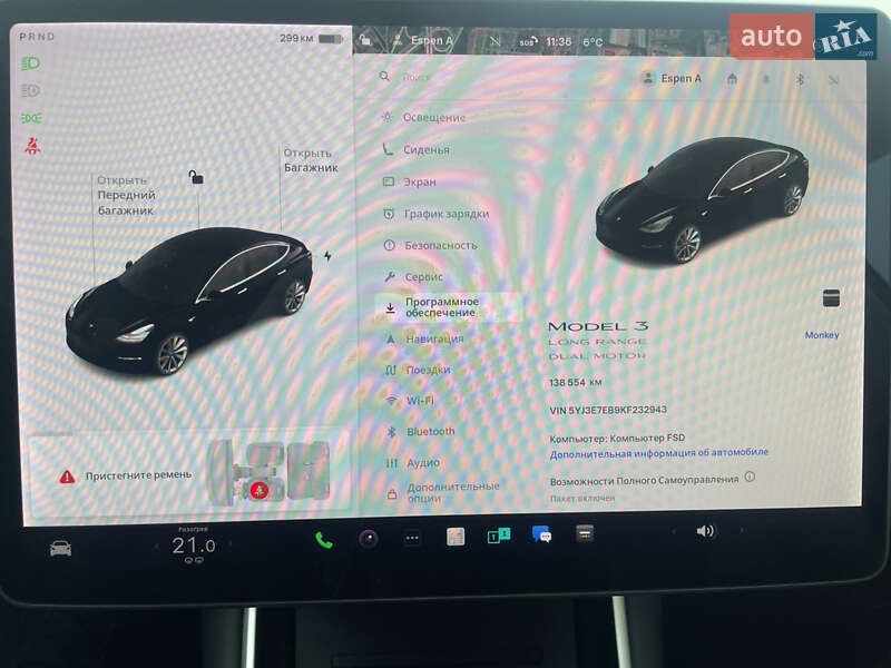 Седан Tesla Model 3 2019 в Тернополе фото 12 Седан Tesla Model 3 2019 в Тернополе